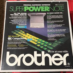 Vintage Brother super Power Note
