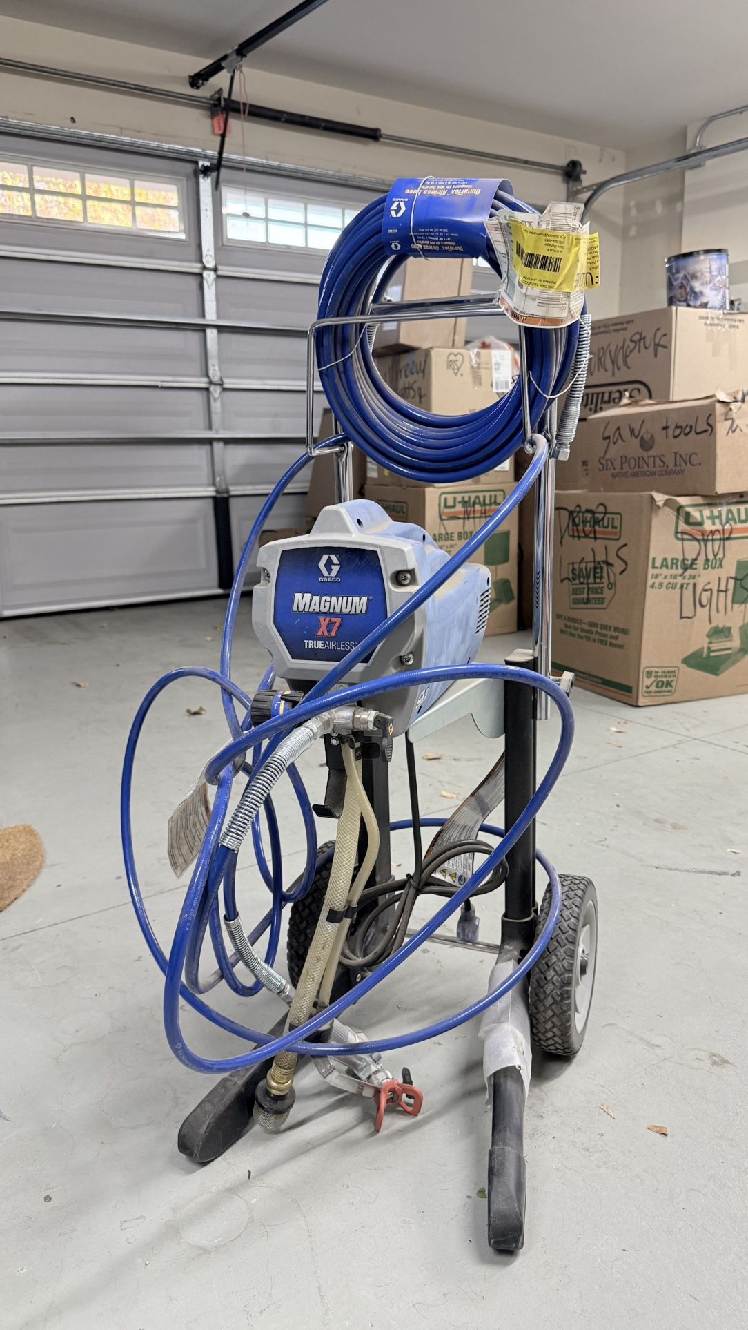 Paint Sprayer Brand New With Extra Hose Magnum X7