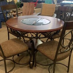 Dining Table With 4 Chairs 