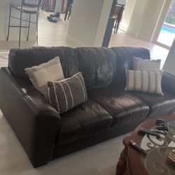 Leather Sofa