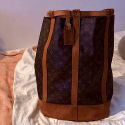 AUTHENTIC Brown Louis Vuitton Randonnee backpack #luxury #Randonnee