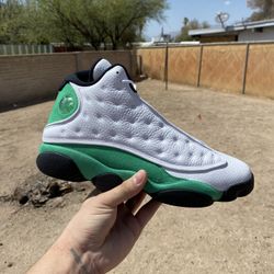 RETRO 13 Lucky Green Size 12