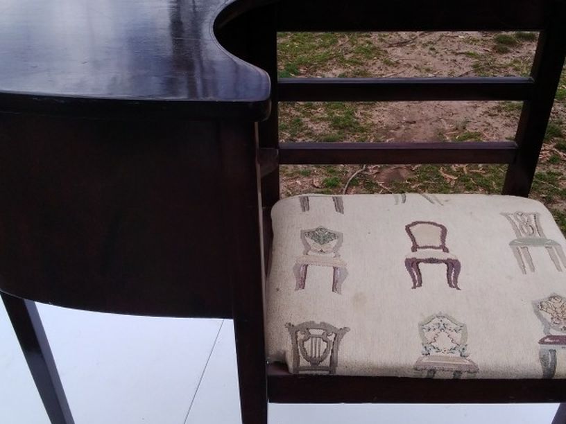 Antique Telephone / Gossip Table