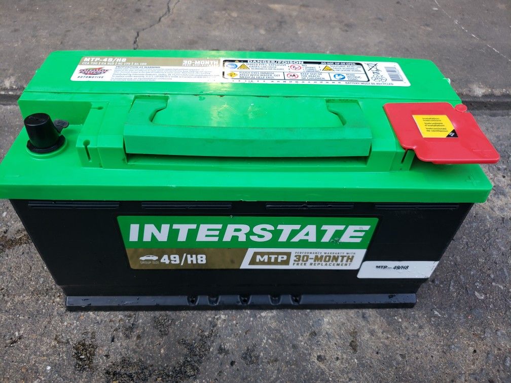 Interstate MTP Car Truck Battery H8 Group 49