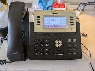 Yealink SIP-T27G Gigabit VoIP Business Phone with AC Adapter