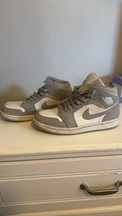 Air Jordan 1 Mid Linen sneakers