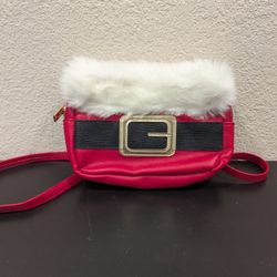 Macy's Holiday Arcade Santa Belt Buckle Bag 