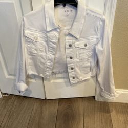 White Jean Jacket 