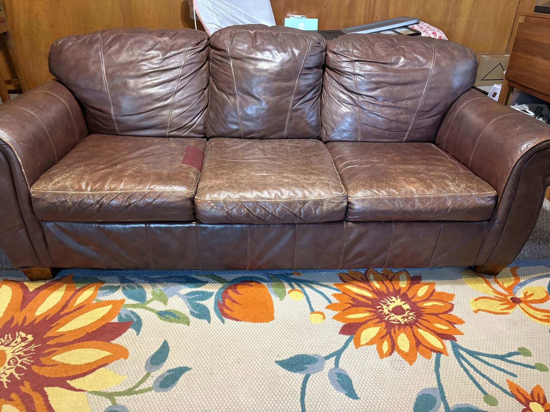 Ashley Furniture 2005 Rannis Queen Sofa Sleeper