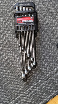 CRAFTSMAN Metric Gunmetal Chrome Long-Panel Wrench Set, 11 Piece