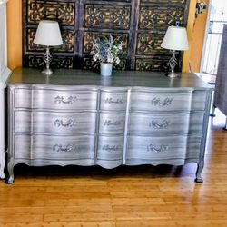 French Dresser Solid Wood Measurements On Picture PICKUP ONLY 