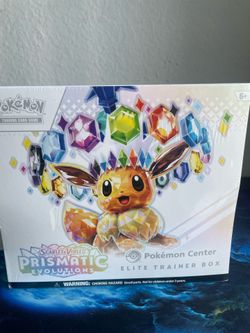 Prismatic Evolutions Pokemon Center