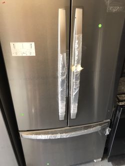 Whirlpool kitchen set 3 pieces ice and water fridge