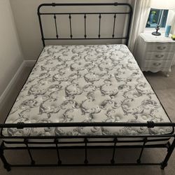 Queen Sized bed Frame And Mattress