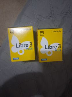 2 Brand New Libre 3 Plus Diabetic Monitors