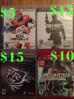 PS3 games