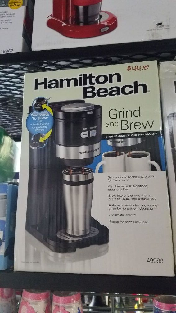 Brand new Grind and Brew coffee maker