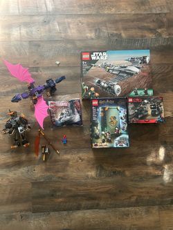 Legos for sale ninjago, batman, marvel , Star Wars and Harry Potter