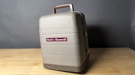 Vintage Bell & Howell 253 AX 8mm Film Projector - Original Case