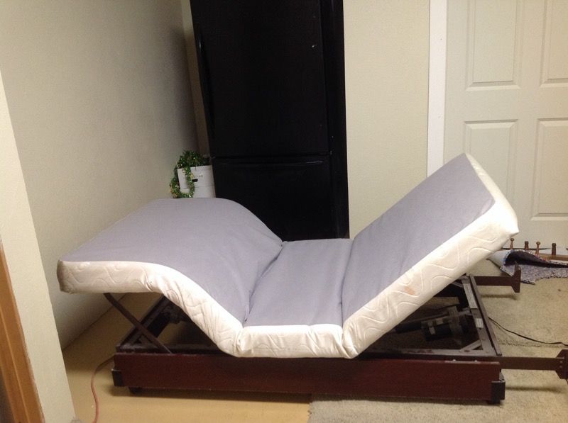 Adjusta magic E91 Series adjustable bed with massage. Fully adjustable at head and foot of bed