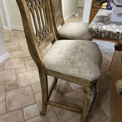 Free Wooden Bar Chairs