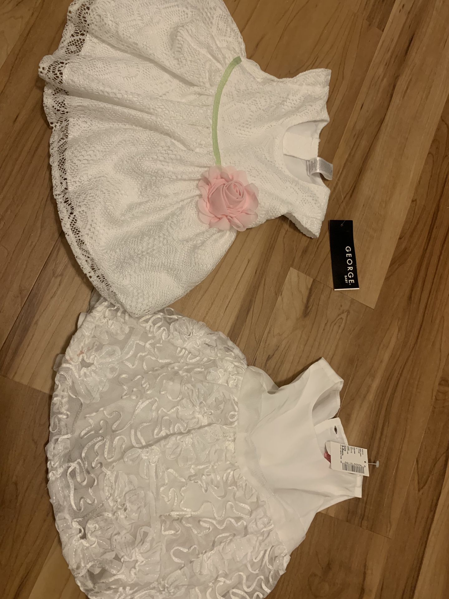 Baby girl dress white flower girl