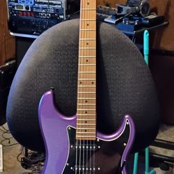 Beautiful Custom-made Purple Strat