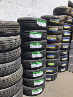 All season tires many sizes in stock . Lowest price Bay Area message us ASAP whole specials last!