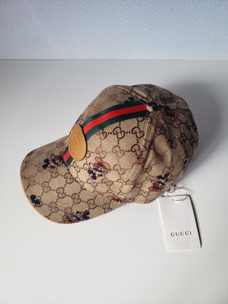 GG Gucci Mickey Mouse Hat/Cap