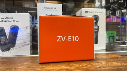 Sony ZV-E10 with lens