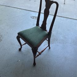 Antique Desk And Chair