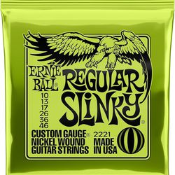 Ernie Ball Guitar Strings Pack Of 6