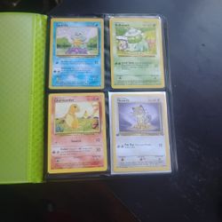 Base Set Pokemon Cards 