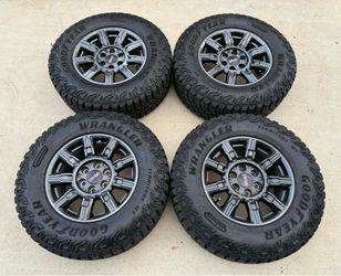 18” GMC Sierra Yukon Denali AT4X Wheels Rims Tires