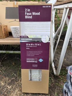 2in Faux Wood Blind
