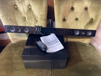 Samsung Sound Bar & Wireless Subwoofer w/ Remote & Manual
