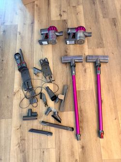 Dyson accessories (vacuums have battery issues)