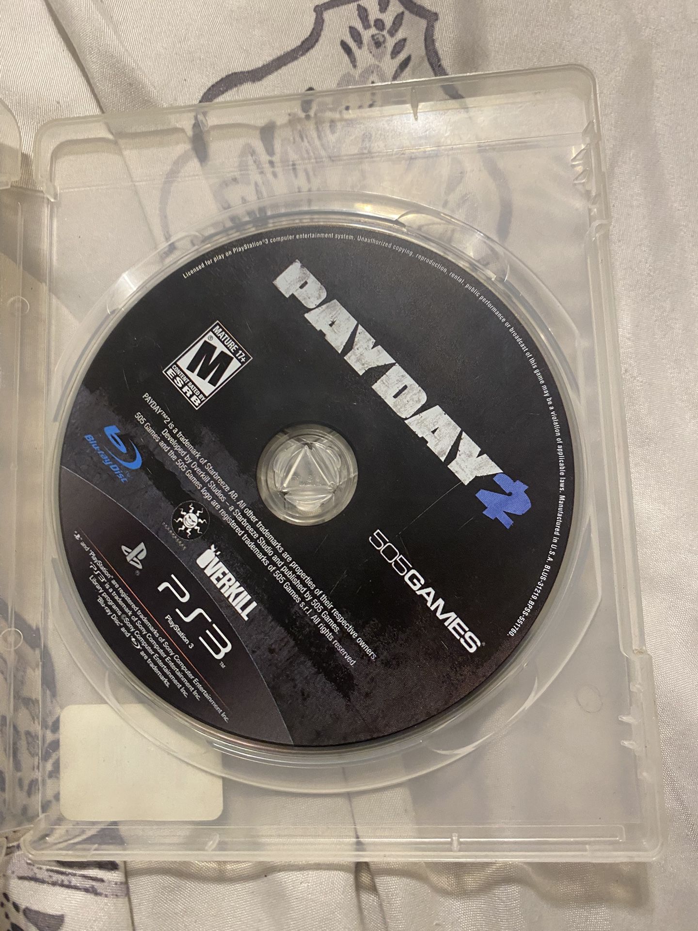 PS3 Payday 2