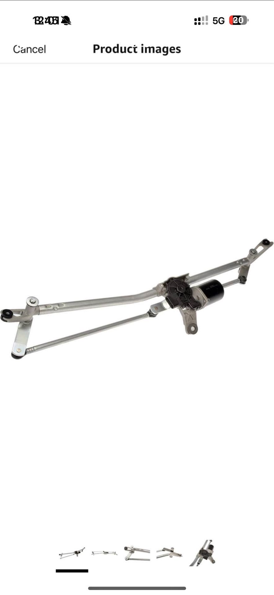 Dorman 602-130AS Windshield Wiper Motor and Linkage Assembly Compatible with Select Dodge Models