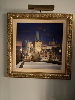 Russian Prague Charles Walk Art