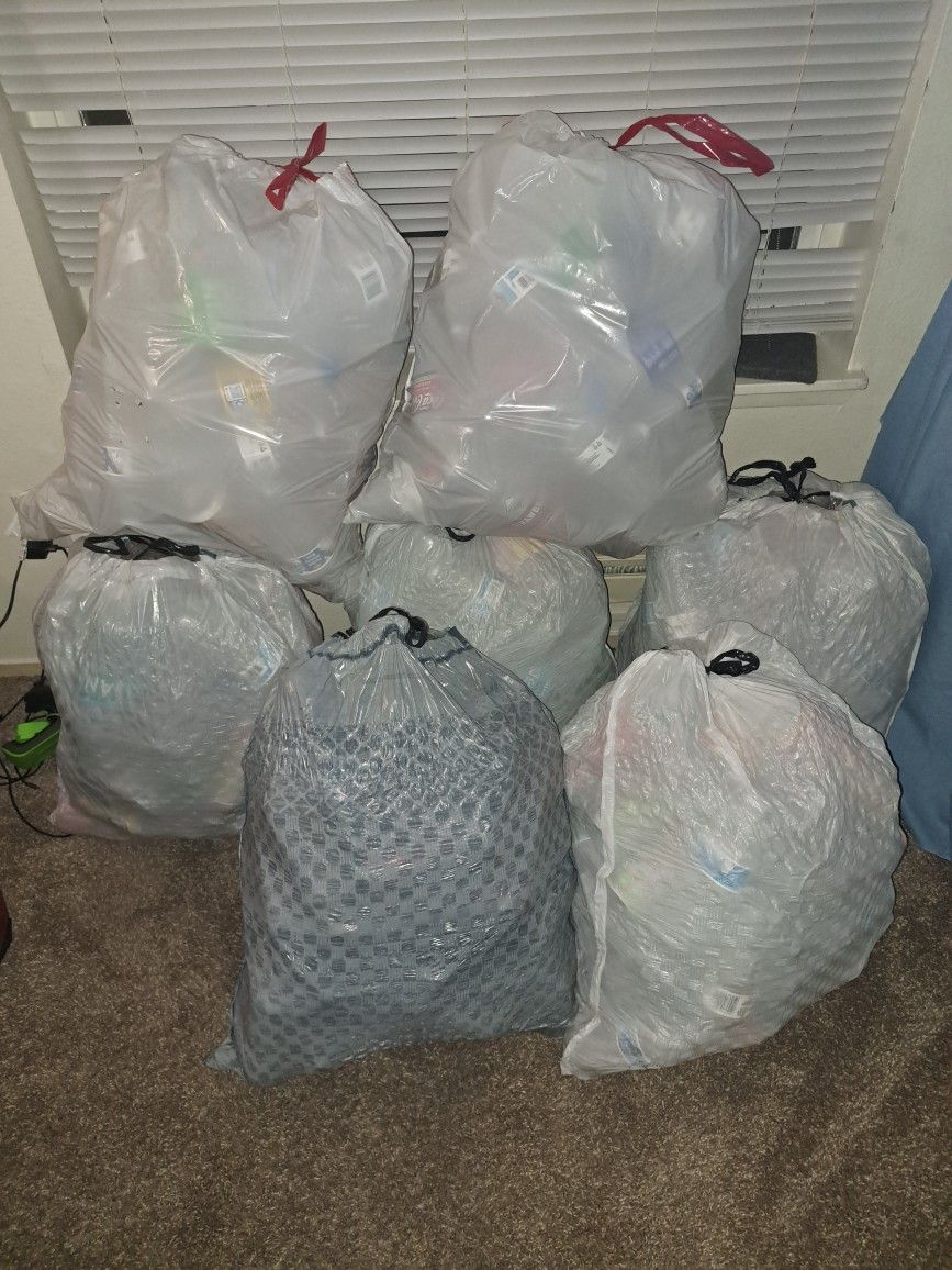 7bags of cans