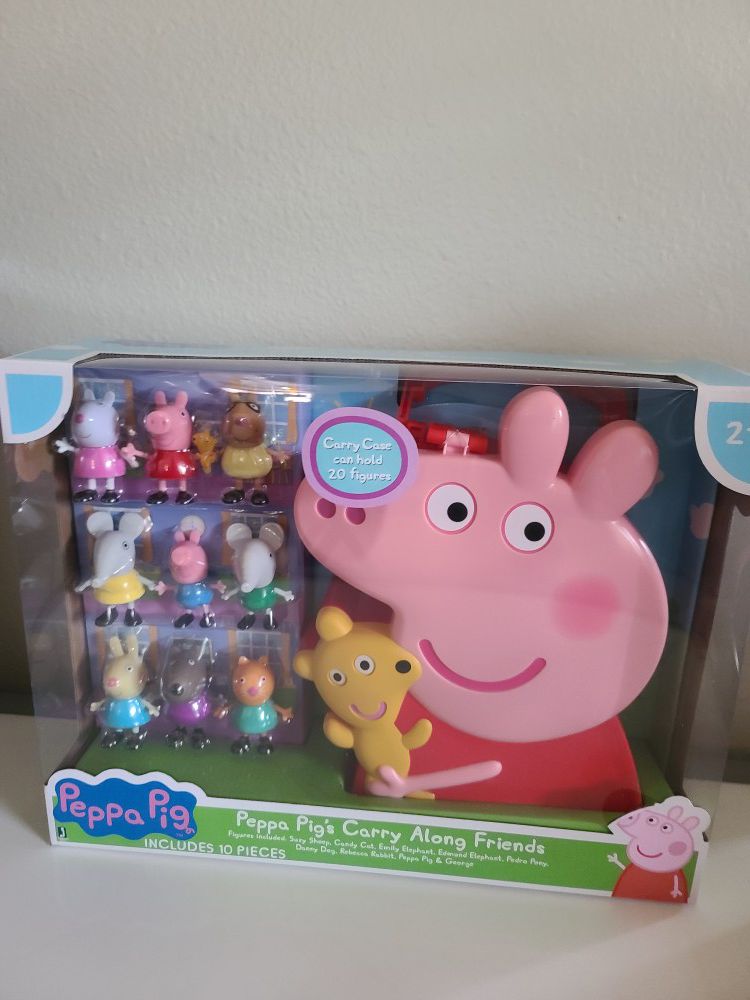 New peppa pig carry case