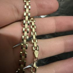 10k Gold Rolex Chain 