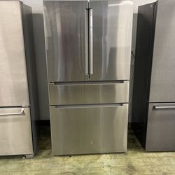 Bosch Stainless Steel Four Door Refrigerator  A