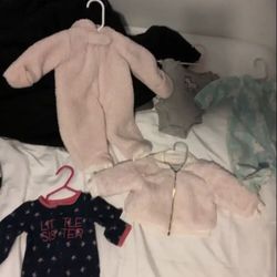 Silicone Baby Doll And Baby Clothes 