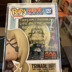 Tsunade naruto funko pop new