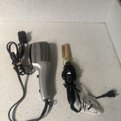 Hair Dryer And Straightener 