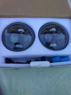 JEEP 7 " ROUND LED REPLACEMENT HEADLIGHTS