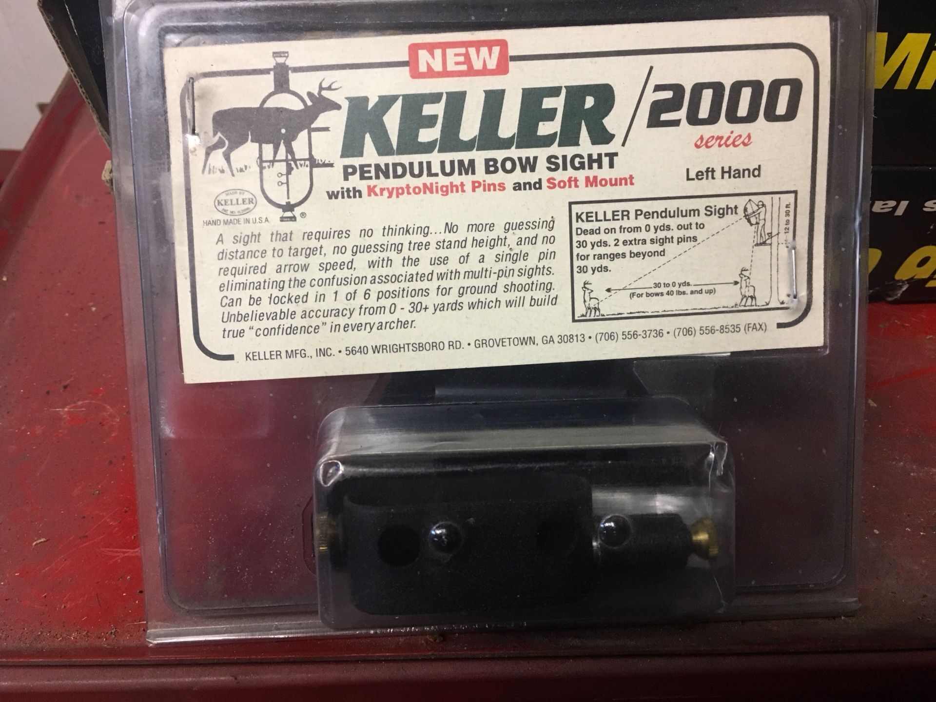 Brand new left hand Keller pendulum