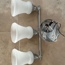 3 Light Chrome Fixture